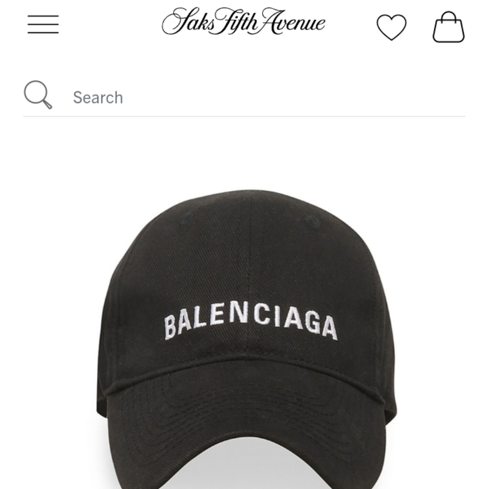 Balenciaga ball cap